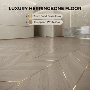 <span class=keywords><strong>Parquet</strong></span> en chêne d'ingénierie avec chêne blanc européen, <span class=keywords><strong>parquet</strong></span> haut de gamme pour maisons de luxe - Product Image 1