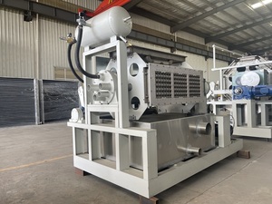 Bandeja De Ovo De Papel Que Faz A Máquina De Polpa De Papelão De Resíduos De Papel Imprensa Quente Moldagem De Polpa De Papel Linha De Produção De Bandeja De Ovo - Product Image 3