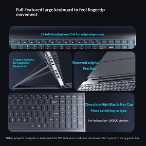 Portátil 2 en 1 Ultrafino con Pantalla Táctil de 16 Pulgadas, N100 Core I3-1215U, Teclado, SSD, Windows 10/11, Superventas - Product Image 4