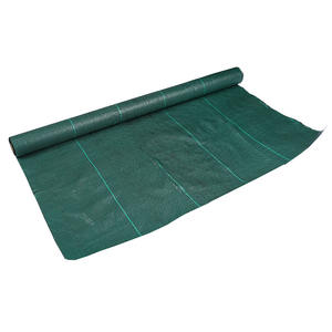 Tapis de mauvaises herbes étroitement tissé couvre-sol tissu de paysage <span class=keywords><strong>vert</strong></span> paillis barrière de mauvaises herbes paysage tissu de Polyester pour le jardinage - Product Image 1