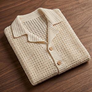 Patrón de Camiseta Polo con Punto en V de Ganchillo OEM ODM, Descarga de <span class=keywords><strong>PDF</strong></span> - Product Image 4