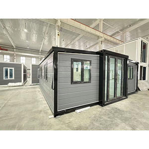 Maison préfabriquée en acier léger prêt à l'emploi de 40 pieds 20 pieds Maison d'expédition extensible de 3 4 5 chambres à coucher pour le bureau et l'hôtel - Product Image 3