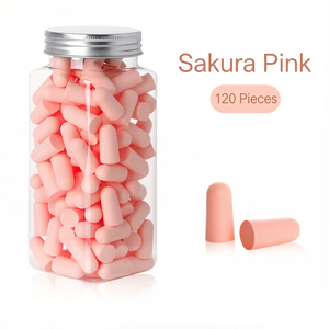 Tapones para los Oídos Desechables de Espuma de PU Suave WELTA CE EN352-2 y ANSI 3.17 con Método de Inserción a Presión y Forma de Bala para Dormir - Product Image 3