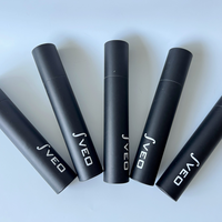 Tube d'emballage personnalisé en papier écologique, fin et cylindrique, fait main, recyclable, haut de gamme, pour bâtonnets d'encens
