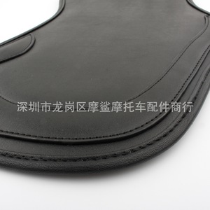 Moshark – coussin d'isolation thermique pour moteur de moto, en cuir PU noir, pour Harley Davidson Touring Street Riding - Product Image 4