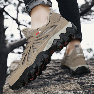 Chaussures de sport et de randonnée respirantes en maille pour hommes, été 2026, légères, pour la marche aquatique et la randonnée en rivière - Product Image 4