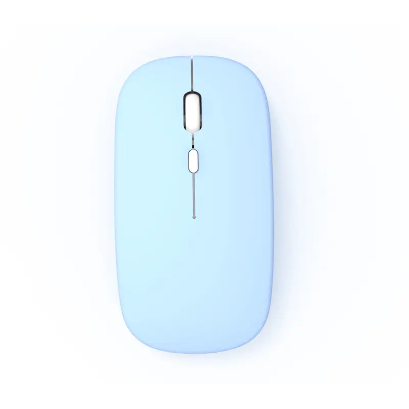 2024 Latest Macaron Ultra Sensitive Wireless Mouse Light blue