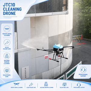 Drone de nettoyage autonome, robot de lavage de sol intelligent, balayeuse industrielle, machine de nettoyage à la serpillière, télécommande pour entrepôts - Product Image 1