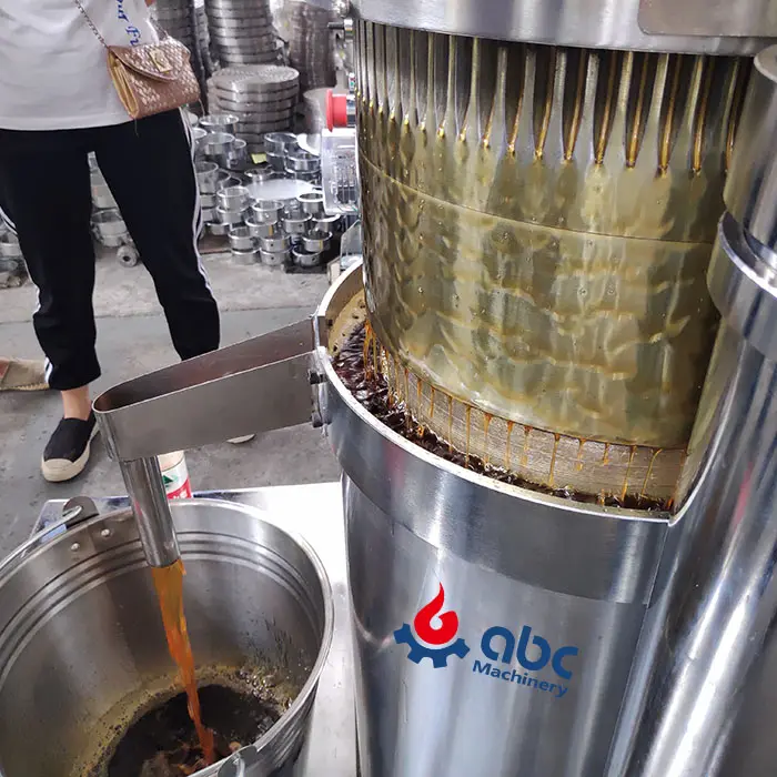 مصنع توريد آلة عصر الزيت على البارد الهيدروليكية اللوز عباد الشمس الجوز الفول السوداني آلة لضغط زيت السمسم