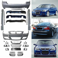 Paket Body Kit Lengkap untuk BMW Seri 3 E90 2005-2008 LCI Gaya M-Tech Upgrade untuk Tampilan Sporty