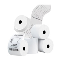 Papier thermique pour caisse enregistreuse de qualité supérieure, plusieurs formats 80x80mm 80x70mm 57x40mm pour machine de caisse enregistreuse POS