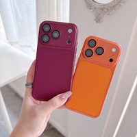 Étui de téléphone antichoc en cuir texturé de luxe pour iPhone 17 18 Pro Max 16 Pro 15 14