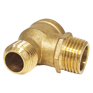 Clapet anti-retour en laiton en forme de L à haut débit 20x19mm, pour pièces de rechange de compresseur d'air sans huile - Product Image 6
