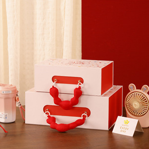 Scatola Regalo Rosa Allegro con Motivi Festivi, Perfetta per Esprimere Amore e Cura - Confezione Regalo 'Speciale per Te' per Anniversario - Product Image 5