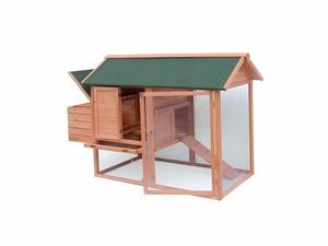 <span class=keywords><strong>บ้าน</strong></span>ไก่ไม้เฟอร์กันน้ำพร้อมถาดที่ถอดออกได้ กรงสัตว์ปีกกลางแจ้งเพื่อการทำความสะอาดง่าย - Product Image 4