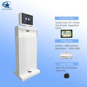 Saio hệ thống tập thể dục thiết bị tương tác máy chiếu sàn 50 + thể thao trò chơi thể dục màn hình cảm ứng tất cả trong một máy chiếu tương tác - Product Image 2