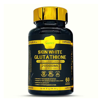 Capsules de glutathion végétaliennes à marque privée OEM/ODM, blanchiment de la peau, amélioration de l'immunité, complément alimentaire de qualité alimentaire pour adultes