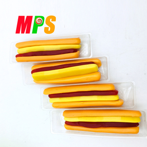 Série populaire de bonbons gélifiés verticaux en sachet, saveurs Pizza <span class=keywords><strong>Burger</strong></span> Sandwich Hot-dog - Product Image 5