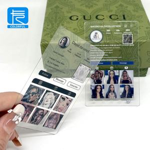 Cartes de visite personnalisées en PVC étanche style Instagram flexible de 90*52mm avec <span class=keywords><strong>code</strong></span> QR - Product Image 6