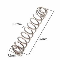 Ressort de compression hélicoïdal de précision en fil rond industriel robuste, sur mesure, en gros, de grande taille, long et lourd, fabriqué par TEBAK