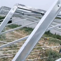 Serre en film polytunnel sur mesure ZHUOTAI, structure portable pour la culture de fleurs et de fruits par les petits agriculteurs en Chine