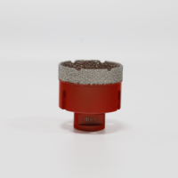 ZHUOSHI Forets diamantés brasés sous vide pour carrelage en porcelaine, céramique, marbre, maçonnerie, pierre - Compatibles avec les meuleuses d'angle