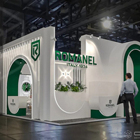 Stand d'exposition modulaire personnalisé MEGA Modern Fashion Pop Up Store pour événements et salons d'art