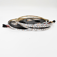 Mini bande LED RGBIC intelligente WS2812B, largeur 3mm 4mm 5mm, blanche et noire, fine et étroite, pour voiture, avion RC, modèle