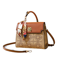 Sac fourre-tout décontracté de luxe pour femme en cuir véritable, imprimé léopard géométrique, imperméable, avec bandoulière amovible