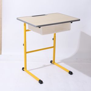 Lin Ying School <b>Desk</b> And Chair <b>Set</b> Modern Minimalist Style Board Material For Classroom Use - Product Image 3