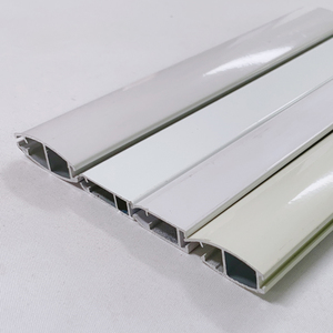 Aluminium Pulverbeschichtetes Weißes Art-Deco-Vorhangschienenprofil Rolloschienen-Unterteil DC-Betrieben 5 Jahre Garantie - Product Image 2