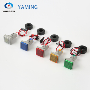 AD16-22 Series <span class=keywords><strong>Display</strong></span> <span class=keywords><strong>Digital</strong></span> Indicador Luz Pequena Mini LED Tensão E Medidor Atual Amperímetro Painel Montado Lâmpada De Sinal - Product Image 4