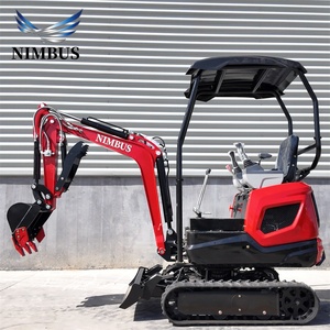 Mini-excavatrice sur chenilles Nimbus ISO Transmission pour terrains en pente, avec refroidissement par radiateur, pour travaux de terrassement - Product Image 2