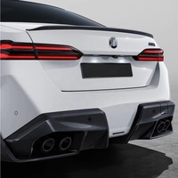 Diffuseur de pare-chocs arrière inférieur en carbone sec style MP pour BMW G90 G99 M5 2024-2026