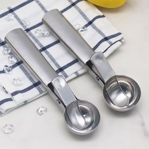Cuchara para Hielo y Frutas de Calidad Premium, Elegante Herramienta de Acero Inoxidable para Postres - Product Image 3