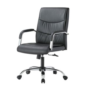 Silla de oficina moderna y cómoda de cuero 36019-6034C/B/A - Product Image 3