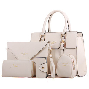 Sac à main pour femme en cuir PU, sacs messager de luxe pour femme, sacs à bandoulière, ensemble de 5 pièces, sac à main pour femme - Product Image 5