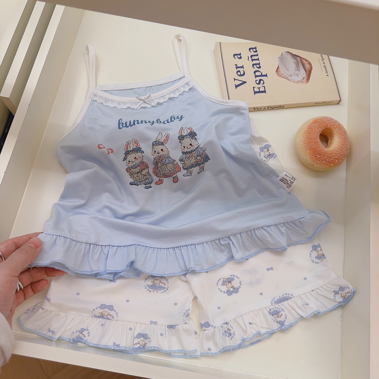 Sling set blue rabbit