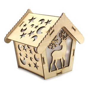 Kit de Faro Electrónico de Madera para Armar OKYN-G5634 con Luz para Decoración del Hogar, Regalo - Product Image 4