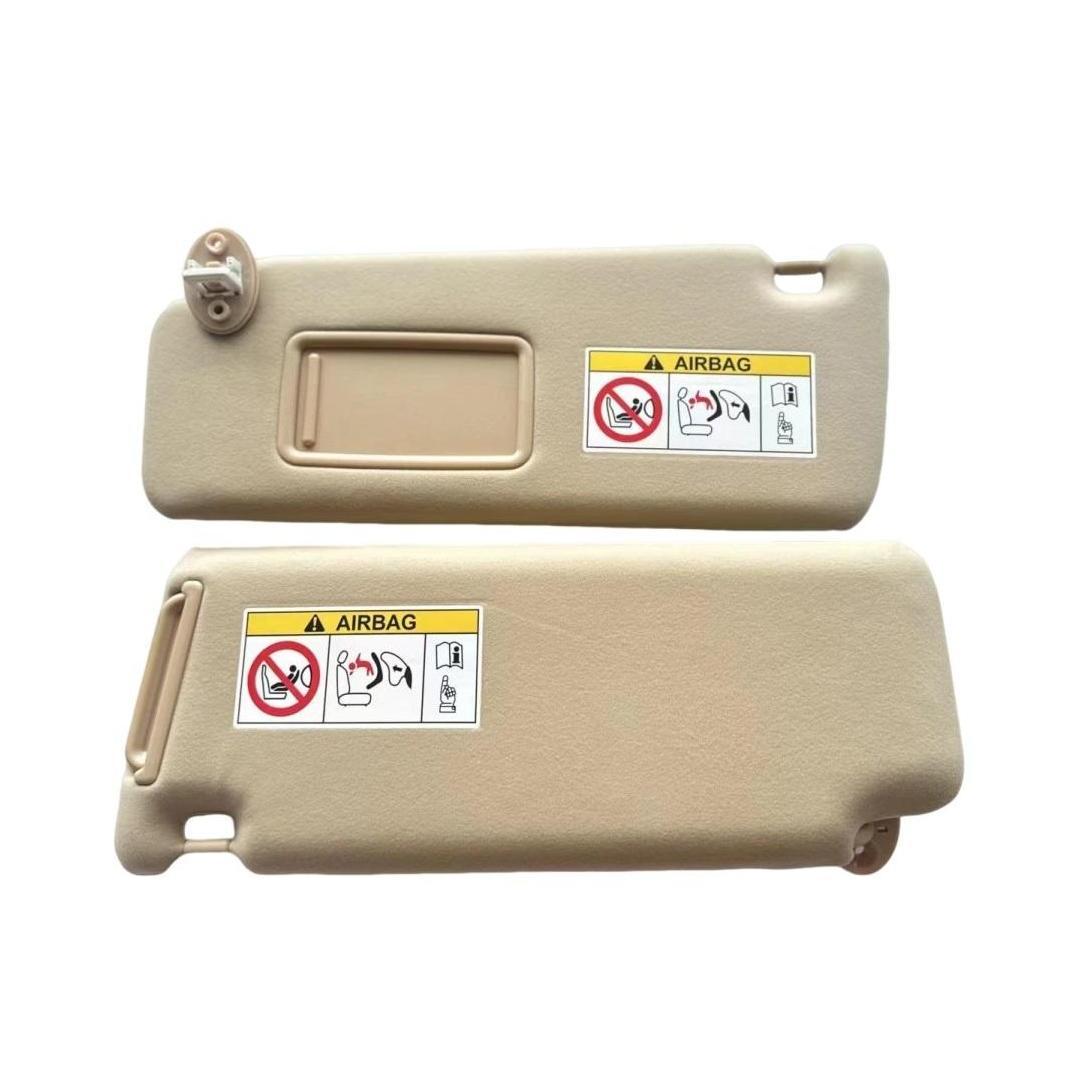 ソバージュ Beige Sun Visors for 2009-2023 Toyota Land Cruiser Prado