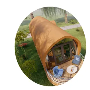 High Quality The Port Aransa Tx Duranbah Fiji Egg Tesla Teepee Tree Tent Exo Disaster Mini Pod Foam Modular Boat House