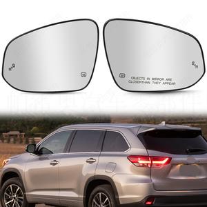 Cristal de Espejo Lateral para Toyota Highlander 2014-2019 con Almohadilla Antivaho, Pieza de Repuesto 87931-0E150 87961-0E140 - Product Image 1