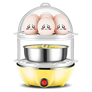 Cuiseur à œufs électrique portable mini, appareil de cuisine domestique, bouilloire à œufs automatique en plastique pour faire bouillir les œufs - Product Image 1