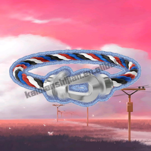 Pulsera de Plata de Ley Francesa Vintage de Calidad 2025, Chapada en Oro con Piedra Natural, Joyería Diaria para Mujer, Gran Venta - Product Image 2