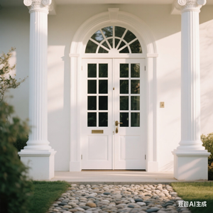 24 \ "ประตูโค้งไม้ & 48 \" สำหรับระเบียงในร่มประตูไม้พายุเฮอริเคนกระทบกระทบฝรั่งเศสสำหรับภายนอกห้องนอนห้องโถง-ลดราคา - Product Image 3