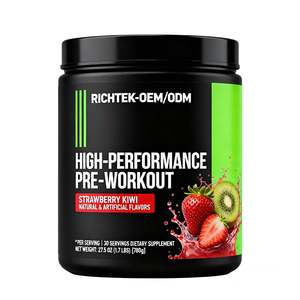 Suplemento Nutricional para el Desarrollo Muscular, Marca Privada, Polvo <span class=keywords><strong>Pre</strong></span>-Entrenamiento para Hombres y Mujeres, para el Desarrollo de la Fuerza Muscular - Product Image 6