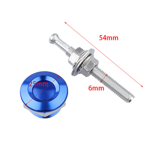 Универсальный алюминиевый быстроразъемный кнопочный замок для автомобиля Honda - Product Image 5