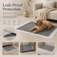 Tapis d'entraînement pour chiens d'intérieur jetables, super absorbants, anti-fuites, séchage rapide, grande taille 60x90cm, en charbon de bambou, marque privée