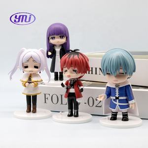 Ensemble de figurines miniatures de <span class=keywords><strong>manga</strong></span> japonais en version Q, 10 cm, Figura Toy, figurine en PVC, statue d'anime, figurine Frieren, en boîte - Product Image 4