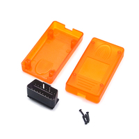 Conector OBD Macho de 16 Pines y 12V con Carcasa OBD2, Ensamblado en Fábrica, para Escáner de Automóviles ELM327 con Tornillo